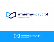 Projekt graficzny, nazwa firmy, tworzenie logo firm logo do strony www.umiemyuczyc.pl - Michalik Design