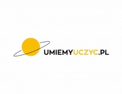 Projekt graficzny, nazwa firmy, tworzenie logo firm logo do strony www.umiemyuczyc.pl - AK Graphic