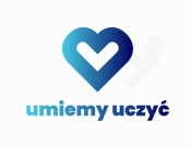 Projekt graficzny, nazwa firmy, tworzenie logo firm logo do strony www.umiemyuczyc.pl - qunatumdesign
