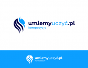 Projekt graficzny, nazwa firmy, tworzenie logo firm logo do strony www.umiemyuczyc.pl - Michalik Design