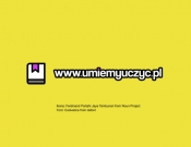 Projekt graficzny, nazwa firmy, tworzenie logo firm logo do strony www.umiemyuczyc.pl - t-wave