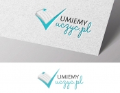 Projekt graficzny, nazwa firmy, tworzenie logo firm logo do strony www.umiemyuczyc.pl - olczyk96