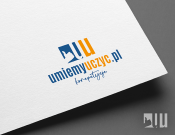 Projekt graficzny, nazwa firmy, tworzenie logo firm logo do strony www.umiemyuczyc.pl - Blanker