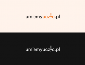 Projekt graficzny, nazwa firmy, tworzenie logo firm logo do strony www.umiemyuczyc.pl - jonaszpalubicki
