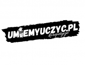 Projekt graficzny, nazwa firmy, tworzenie logo firm logo do strony www.umiemyuczyc.pl - Piotr_dtp