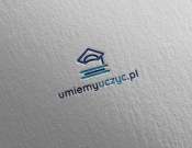 Projekt graficzny, nazwa firmy, tworzenie logo firm logo do strony www.umiemyuczyc.pl - Quavol