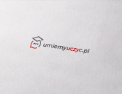 Projekt graficzny, nazwa firmy, tworzenie logo firm logo do strony www.umiemyuczyc.pl - Quavol