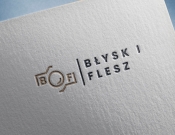 Projekt graficzny, nazwa firmy, tworzenie logo firm Logo Błysk i Flesz  - czaqq