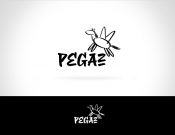 Projekt graficzny, nazwa firmy, tworzenie logo firm logo Klubu "Pegaz" - Blanker