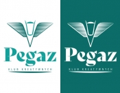 Projekt graficzny, nazwa firmy, tworzenie logo firm logo Klubu "Pegaz" - Piotr_dtp