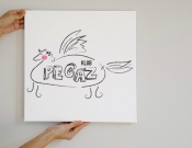 Projekt graficzny, nazwa firmy, tworzenie logo firm logo Klubu "Pegaz" - melanbuba