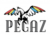 Projekt graficzny, nazwa firmy, tworzenie logo firm logo Klubu "Pegaz" - Anfrax