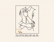 Projekt graficzny, nazwa firmy, tworzenie logo firm Logo dla domenty zlotychlopak.pl - calmant