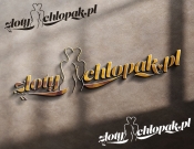 Projekt graficzny, nazwa firmy, tworzenie logo firm Logo dla domenty zlotychlopak.pl - Piotr_dtp