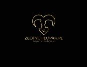 Projekt graficzny, nazwa firmy, tworzenie logo firm Logo dla domenty zlotychlopak.pl - Konwer