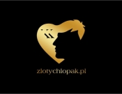 Projekt graficzny, nazwa firmy, tworzenie logo firm Logo dla domenty zlotychlopak.pl - AK Graphic
