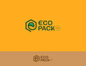 Projekt graficzny, nazwa firmy, tworzenie logo firm Logo firmy produkcyjnej ECOPACK HC - Sparkling