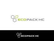Projekt graficzny, nazwa firmy, tworzenie logo firm Logo firmy produkcyjnej ECOPACK HC - stone