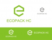 Projekt graficzny, nazwa firmy, tworzenie logo firm Logo firmy produkcyjnej ECOPACK HC - evadesign