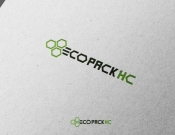 Projekt graficzny, nazwa firmy, tworzenie logo firm Logo firmy produkcyjnej ECOPACK HC - 000e