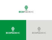 Projekt graficzny, nazwa firmy, tworzenie logo firm Logo firmy produkcyjnej ECOPACK HC - JEDNOSTKA  KREATYWNA