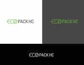 Projekt graficzny, nazwa firmy, tworzenie logo firm Logo firmy produkcyjnej ECOPACK HC - czaqq