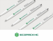 Projekt graficzny, nazwa firmy, tworzenie logo firm Logo firmy produkcyjnej ECOPACK HC - jano011