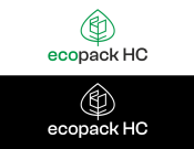 Projekt graficzny, nazwa firmy, tworzenie logo firm Logo firmy produkcyjnej ECOPACK HC - FANGRAF