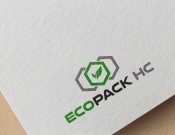 Projekt graficzny, nazwa firmy, tworzenie logo firm Logo firmy produkcyjnej ECOPACK HC - Voron 2021