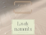 Projekt graficzny, nazwa firmy, tworzenie logo firm Lovely Moments Photography  - victoire 