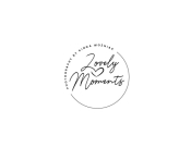 Projekt graficzny, nazwa firmy, tworzenie logo firm Lovely Moments Photography  - stone
