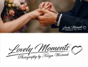 Projekt graficzny, nazwa firmy, tworzenie logo firm Lovely Moments Photography  - Nico69c