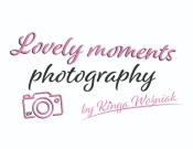 Projekt graficzny, nazwa firmy, tworzenie logo firm Lovely Moments Photography  - MD-Design