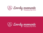 Projekt graficzny, nazwa firmy, tworzenie logo firm Lovely Moments Photography  - Witeck