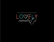 Projekt graficzny, nazwa firmy, tworzenie logo firm Lovely Moments Photography  - nyia