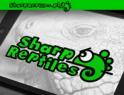 Projekt graficzny, nazwa firmy, tworzenie logo firm Logo z gadami strona Sharp Reptiles - timur
