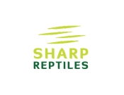 Projekt graficzny, nazwa firmy, tworzenie logo firm Logo z gadami strona Sharp Reptiles - stone
