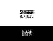 Projekt graficzny, nazwa firmy, tworzenie logo firm Logo z gadami strona Sharp Reptiles - czaqq