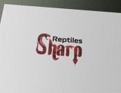 Projekt graficzny, nazwa firmy, tworzenie logo firm Logo z gadami strona Sharp Reptiles - KeveZ