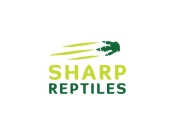 Projekt graficzny, nazwa firmy, tworzenie logo firm Logo z gadami strona Sharp Reptiles - stone