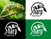 Projekt graficzny, nazwa firmy, tworzenie logo firm Logo z gadami strona Sharp Reptiles - Nico69c
