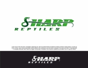 Projekt graficzny, nazwa firmy, tworzenie logo firm Logo z gadami strona Sharp Reptiles - Voron 2021