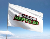 Projekt graficzny, nazwa firmy, tworzenie logo firm Logo z gadami strona Sharp Reptiles - ManyWaysKr