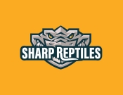 Projekt graficzny, nazwa firmy, tworzenie logo firm Logo z gadami strona Sharp Reptiles - Rgdm