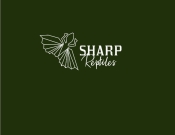 Projekt graficzny, nazwa firmy, tworzenie logo firm Logo z gadami strona Sharp Reptiles - nyia