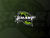 Projekt graficzny, nazwa firmy, tworzenie logo firm Logo z gadami strona Sharp Reptiles - Voron 2021