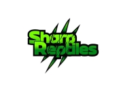 Projekt graficzny, nazwa firmy, tworzenie logo firm Logo z gadami strona Sharp Reptiles - monteo