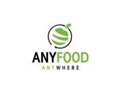 Projekt graficzny, nazwa firmy, tworzenie logo firm ANYfood logo dla firmy - AK Graphic