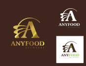 Projekt graficzny, nazwa firmy, tworzenie logo firm ANYfood logo dla firmy - kruszynka