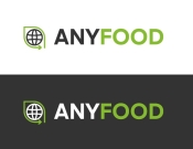 Projekt graficzny, nazwa firmy, tworzenie logo firm ANYfood logo dla firmy - Witeck